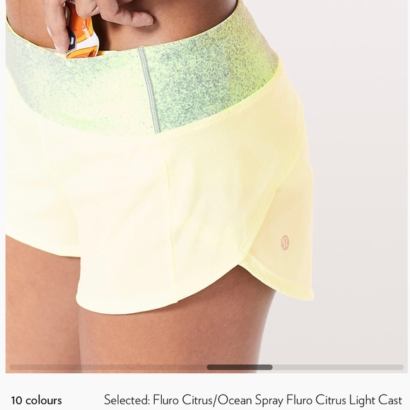 Looking !! Lululemon speed shorts 2.5” - Picture 2 of 2
